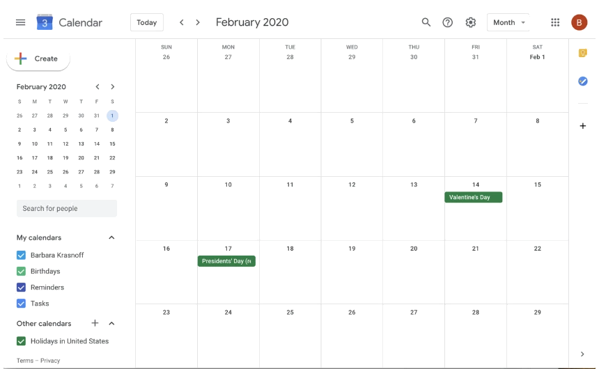 Google Calendar