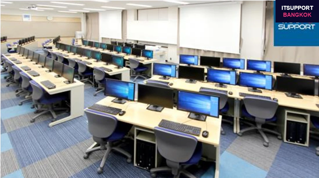 Example of a rental computer installation
