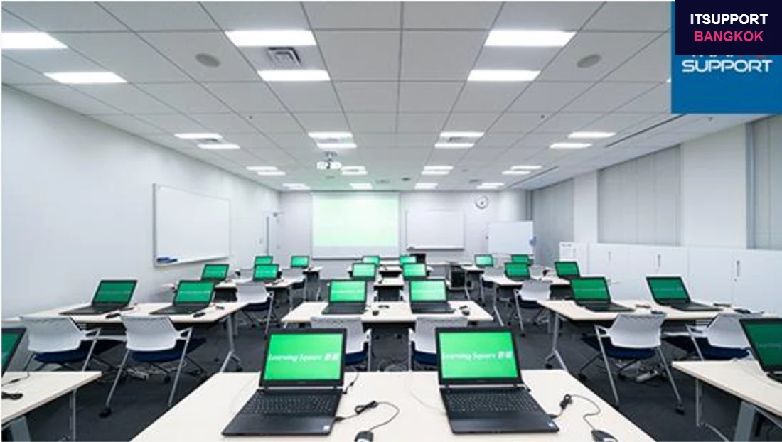 Example of a rental computer installation